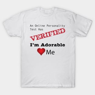 Online Personality Verified T-Shirt